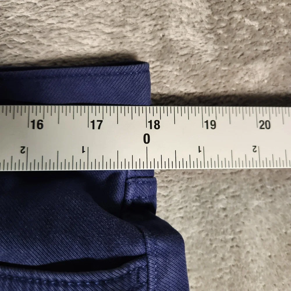 Banana Republic Pants Men's 35X30 Blue Traveler Slim‎ Twill Spring Navy